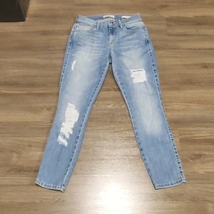 GUESS SEXY CURVE CROPPED JEANS